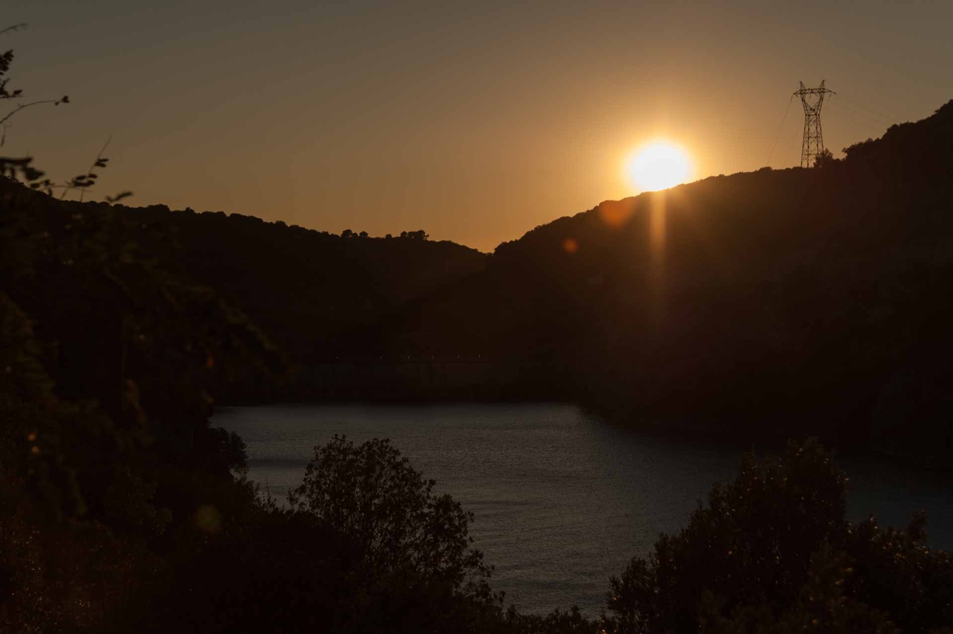 Près du barrage